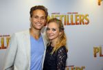 Amsterdam 22 september 2014
Premiere Pijnstillers in Tuschinski.
Pip Pellens met partner Pim Wessels