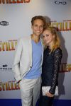Amsterdam 22 september 2014
Premiere Pijnstillers in Tuschinski.
Pip Pellens met partner Pim Wessels