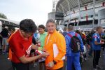 Amsterdam 12 oktober 2014
Rene Froger loopt met zoon Danny beste vriend Frank Schmitt de ajax loop ter voorbereiding op de New York marathon.