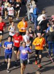 Amsterdam 12 oktober 2014
Rene Froger loopt met zoon Danny beste vriend Frank Schmitt de ajax loop ter voorbereiding op de New York marathon.