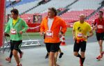 Amsterdam 12 oktober 2014
Rene Froger loopt met zoon Danny beste vriend Frank Schmitt de ajax loop ter voorbereiding op de New York marathon.