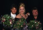 6 Maart 1995
Andre Hazes samen met Rene Froger en Karin bloemen
Foto Peter Smulders BV