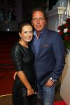 Amsterdam 29 september 2014
Beau monde awards in het Amstel hotel. Rob Geus met vriendin
