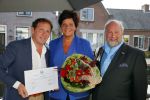 Abcoude 19 september 2014
Robert Leroy wordt ambassadeur voor dolphins for Davey. Bert Simhoffer is oprichter van de stichting.