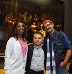 Amsterdam 19 september 2014
 Oleta Adams Roel v Velzen  Farhad Darya  krijgen de Obama tour in het rijksmuseum. Uiteindelijk kwamen ze bij de nachtwacht uit.