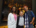 Amsterdam 19 september 2014
 Oleta Adams Roel v Velzen  Farhad Darya  krijgen de Obama tour in het rijksmuseum. Uiteindelijk kwamen ze bij de nachtwacht uit.