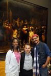 Amsterdam 19 september 2014
 Oleta Adams Roel v Velzen  Farhad Darya  krijgen de Obama tour in het rijksmuseum. Uiteindelijk kwamen ze bij de nachtwacht uit.