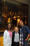 Amsterdam 19 september 2014
 Oleta Adams Roel v Velzen  Farhad Darya  krijgen de Obama tour in het rijksmuseum. Uiteindelijk kwamen ze bij de nachtwacht uit.