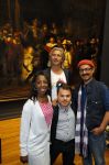 Amsterdam 19 september 2014
 Oleta Adams Roel v Velzen  Farhad Darya  krijgen de Obama tour in het rijksmuseum. Uiteindelijk kwamen ze bij de nachtwacht uit.