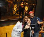 Amsterdam 19 september 2014
 Oleta Adams Roel v Velzen  Farhad Darya  krijgen de Obama tour in het rijksmuseum. Uiteindelijk kwamen ze bij de nachtwacht uit.