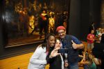 Amsterdam 19 september 2014
 Oleta Adams Roel v Velzen  Farhad Darya  krijgen de Obama tour in het rijksmuseum. Uiteindelijk kwamen ze bij de nachtwacht uit.