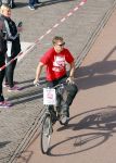 Amsterdam 12 oktober 2014
Rene Froger loopt met zoon Danny beste vriend Frank Schmitt de ajax loop ter voorbereiding op de New York marathon. Ronald de Boer