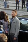 Amsterdam 30 september 2014
Kelly Kruger, Darin Brooks, Kim Matula, Scott Clifton, Ashleigh Brewer en Ferry Doedens uit de Amerikaanse soapserie The Bold and the Beautiful tijdens opnames op de dam in Amsterdam.