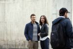 Amsterdam 30 september 2014
Kelly Kruger, Darin Brooks, Kim Matula, Scott Clifton, Ashleigh Brewer en Ferry Doedens uit de Amerikaanse soapserie The Bold and the Beautiful tijdens opnames op de dam in Amsterdam.