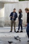 Amsterdam 30 september 2014
Kelly Kruger, Darin Brooks, Kim Matula, Scott Clifton, Ashleigh Brewer en Ferry Doedens uit de Amerikaanse soapserie The Bold and the Beautiful tijdens opnames op de dam in Amsterdam.