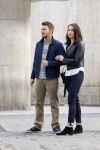 Amsterdam 30 september 2014
Kelly Kruger, Darin Brooks, Kim Matula, Scott Clifton, Ashleigh Brewer en Ferry Doedens uit de Amerikaanse soapserie The Bold and the Beautiful tijdens opnames op de dam in Amsterdam.