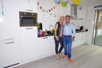 Hoorn 20 september 2014
Sonja Bakker en Jan Reus in hun nieuwe huis in Hoorn.