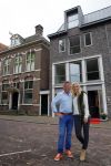 Hoorn 20 september 2014
Sonja Bakker en Jan Reus in hun nieuwe huis in Hoorn.