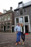 Hoorn 20 september 2014
Sonja Bakker en Jan Reus in hun nieuwe huis in Hoorn.