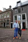 Hoorn 20 september 2014
Sonja Bakker en Jan Reus in hun nieuwe huis in Hoorn.
