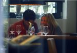 Hamburg 3 oktober 2014
Sylvie Meis verlaat haar appartement met haar nieuwe vriend Samuel Deutsch om te gaan lunchen in een restaurant.