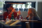 Hamburg 3 oktober 2014
Sylvie Meis verlaat haar appartement met haar nieuwe vriend Samuel Deutsch om te gaan lunchen in een restaurant.