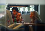 Hamburg 3 oktober 2014
Sylvie Meis verlaat haar appartement met haar nieuwe vriend Samuel Deutsch om te gaan lunchen in een restaurant.