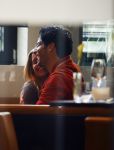 Hamburg 3 oktober 2014
Sylvie Meis verlaat haar appartement met haar nieuwe vriend Samuel Deutsch om te gaan lunchen in een restaurant.