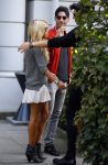 Hamburg 3 oktober 2014
Sylvie Meis verlaat haar appartement met haar nieuwe vriend Samuel Deutsch om te gaan lunchen in een restaurant.