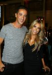 Amsterdam 9 oktober 2014
Presentatie hunkemoller met Sylvie Meis in de westergasfabriek.
Haar vriend Samuel Deutsch kwam ook even kijken. Yesser zingt voor Sylvie