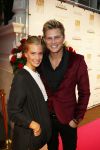Amsterdam 29 september 2014
Beau monde awards in het Amstel hotel. Tim Douwsema met vriendin
