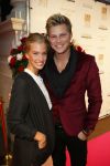 Amsterdam 29 september 2014
Beau monde awards in het Amstel hotel. Tim Douwsema met vriendin
