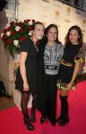 Amsterdam 29 september 2014
Beau monde awards in het Amstel hotel.
Lola, moeder Xandra en Holly Brood