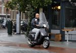 Amsterdam 17 september 2016
Alex Blanchard op zijn vespa scooter