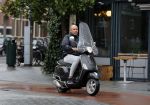 Amsterdam 17 september 2016
Alex Blanchard op zijn vespa scooter