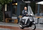 Amsterdam 17 september 2016
Alex Blanchard op zijn vespa scooter