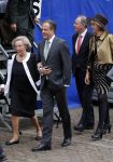 Den Haag 15 september 2015
Prinsjesdag 2015 met Koning Willem Alexander Koningin Maxima prins Constantijn en Prinses Laurentien. Dit jaar wordt de gouden koets voorlopig voor het laatst gebruikt.
Alexander Pechtold