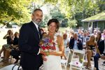 Waalre 22 augustus 2015
Amanda Beekman en Harrie Kolen trouwen in de tuin van hun huis in Waalre . Al hun kinderen zijn erbij.