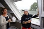 Vinkeveen 24 september 2015
Andre Hazes jr en zijn vriendin Monique gaan samen wonen in hun nieuwe huis.