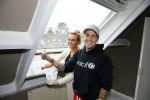 Vinkeveen 24 september 2015
Andre Hazes jr en zijn vriendin Monique gaan samen wonen in hun nieuwe huis.