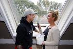 Vinkeveen 24 september 2015
Andre Hazes jr en zijn vriendin Monique gaan samen wonen in hun nieuwe huis.