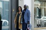 Amsterdam 19 september 2015
Annemarie v Gaal met nieuwe vriend Rhandy MacNack op de pc hooftstraat