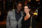 Amsterdam 19 september 2015
De modeshow van Mart Visser in het conservatorium hotel. Annemarie van Gaal en partner Rhandy Macnack