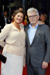 Utrecht 2 oktober 2015
Uitreiking van de gouden kalveren in het beatrix theater. Alex v Warmerdam met Annet Malherbe