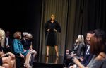 Amsterdam 19 september 2015
Anouk Smulders loopt mee met de modeshow van Mart Visser in het conservatorium hotel.