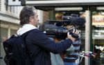 Amsterdam 19 september 2015  
Bart Bosch filmt op de beethovenstraat