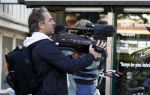 Amsterdam 19 september 2015  
Bart Bosch filmt op de beethovenstraat