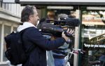 Amsterdam 19 september 2015  
Bart Bosch filmt op de beethovenstraat