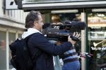 Amsterdam 19 september 2015  
Bart Bosch filmt op de beethovenstraat