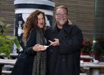 Amsterdam 28 september 2015
Presentatie boek Miljuschka  Witzenhausen. Bastiaan v Schaijk en Anna Speller